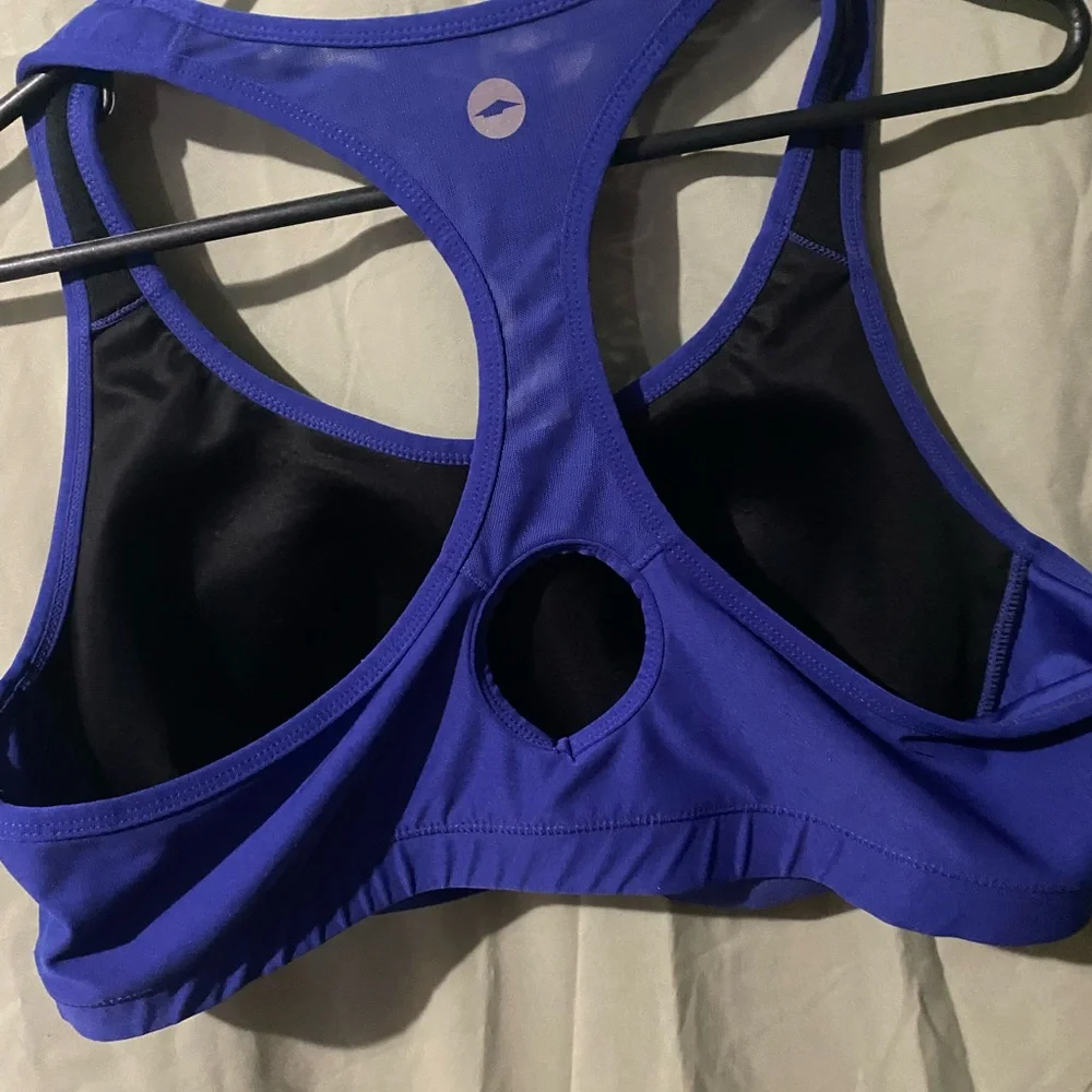 Avia Women's Vibrant Blue Sports Bra - Picture 3 of 3
